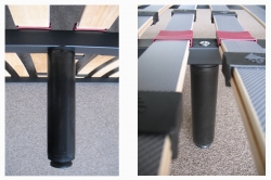 PIED CENTRAL POLYPRO pour tube 30x30