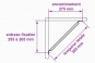 plan du RAIDISSEUR D'ANGLE plat