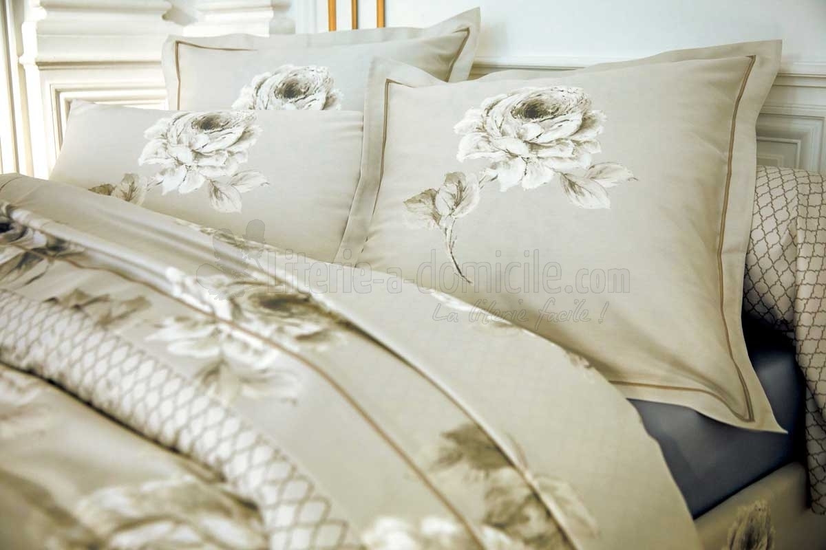 linge de lit satin ROSA LIN de SANDERSON