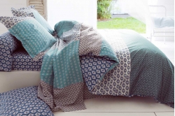 linge de lit RIO jade - TRADILINGE