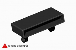 embout CADRALAT 1061 - monolatte 53 x 8 tenons décentrés