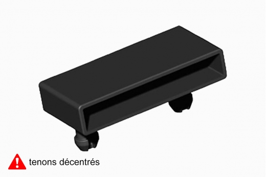 embout CADRALAT 1061 - monolatte 53 x 8 tenons décentrés