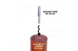 GOUJON LISSE 10 mm