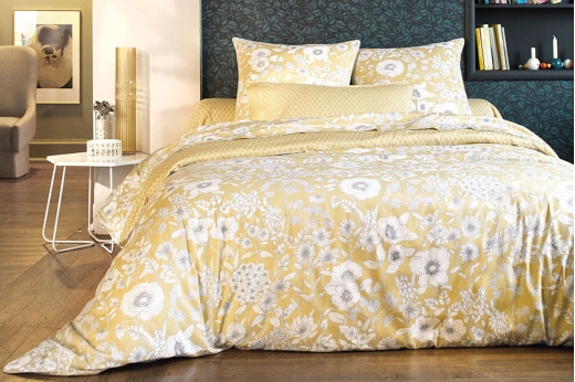 Linge de lit COQUELICOTS MIEL - SANDERSON Linge de lit COQUELICOTS MIEL - SANDERSON