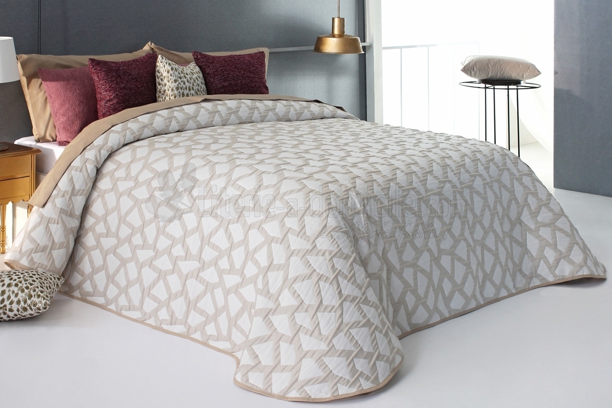 Dessus de lit OKSAN beige - REIG MARTI