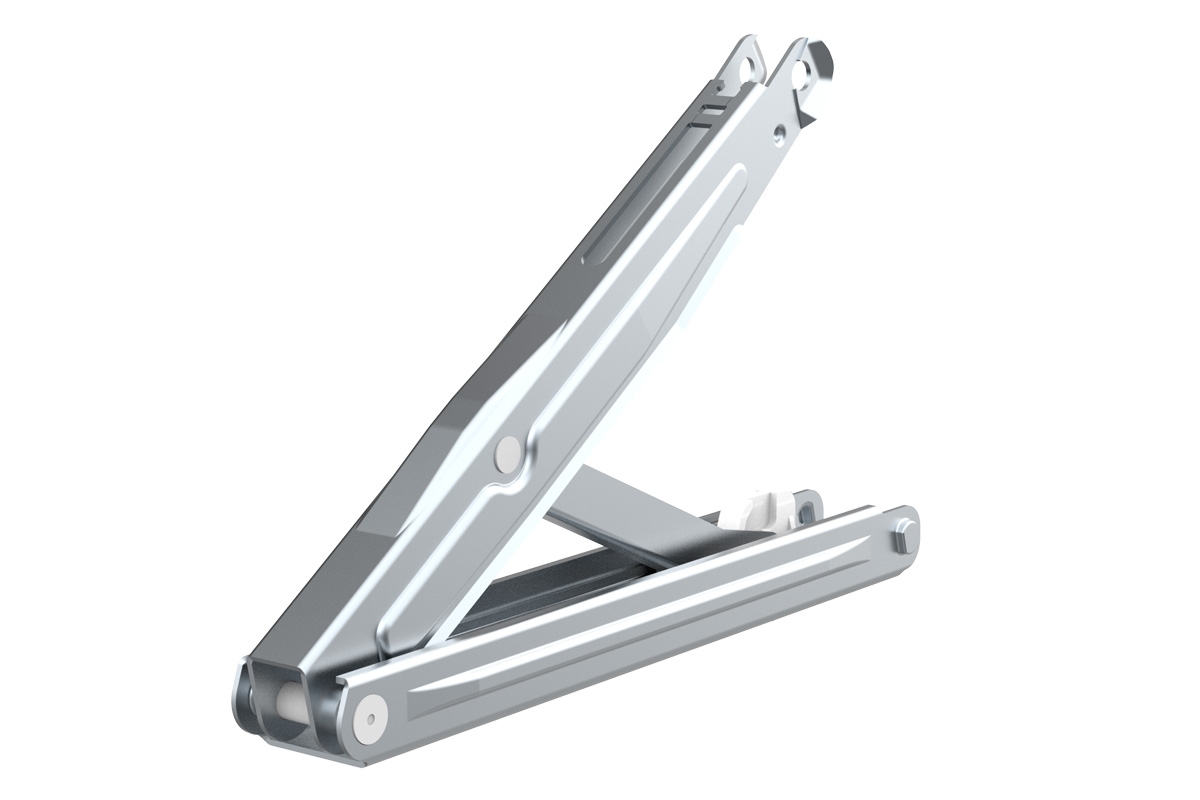 Compas à Crémaillère ITAR Fixation Latérale 212 Mm - 13 Positions Pour Lit, Table De Massage Et Sommier