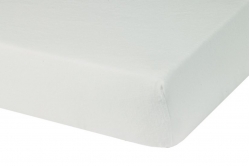 Protège Matelas 180x200 cm bonnets de 40 cm Molleton de Coton 220 gr Nuit  des Vosges