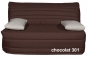 banquette BZ ATLANTIC - tissu CHOCOLAT 301