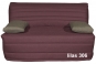 banquette BZ ATLANTIC - tissu LILAS 306