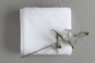 Serviette 50x100 uni SOFT BLANC - SYLVIE THIRIEZ