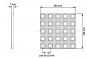 plateau de sommier pour véhicules de loisirs MODULOFLEX - plan