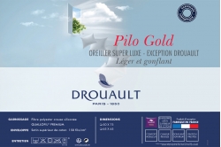 oreiller PILO GOLD