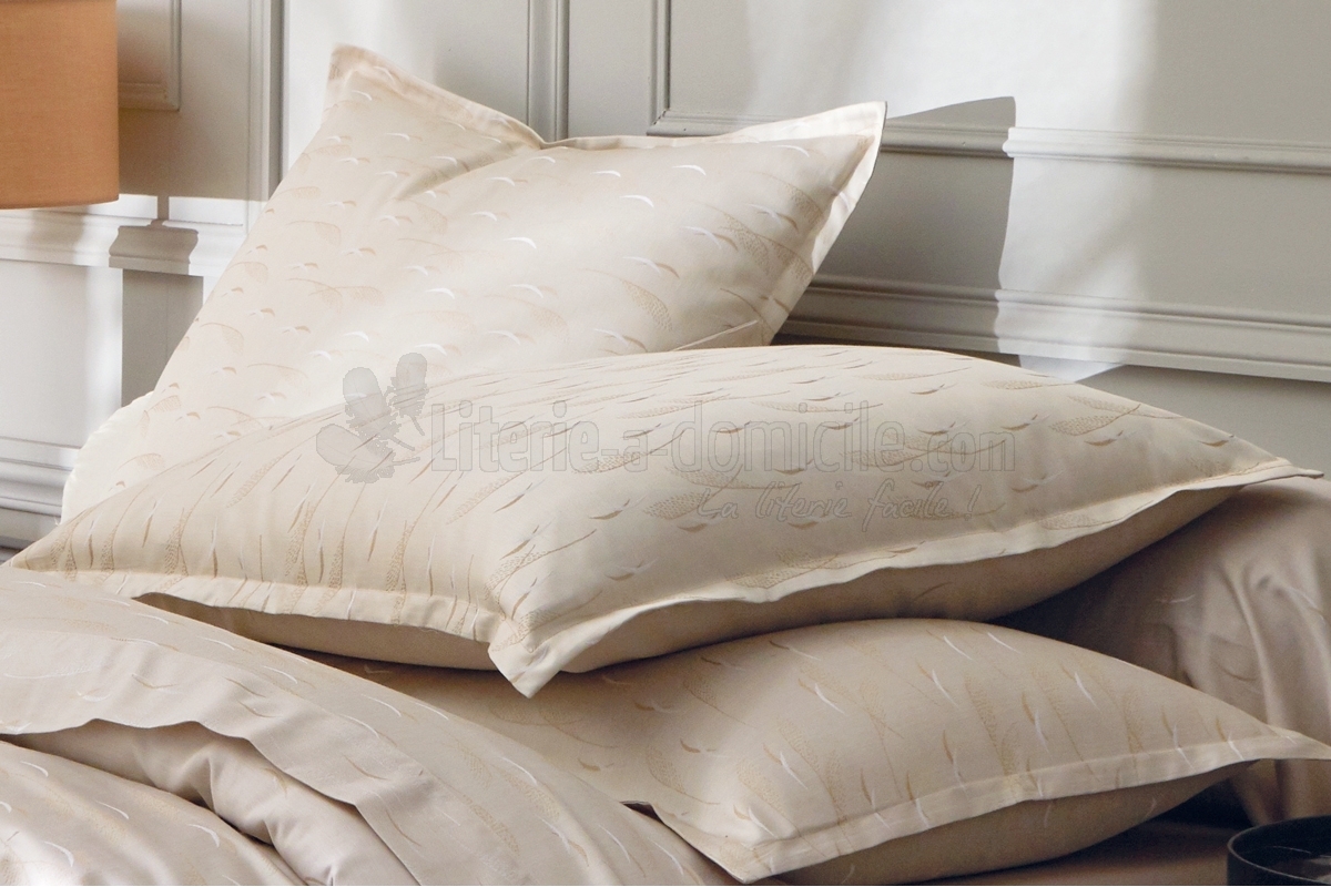 Linge de lit RIZIERE chanvre de BLANC DES VOSGES Linge de lit RIZIERE chanvre de BLANC DES VOSGES
