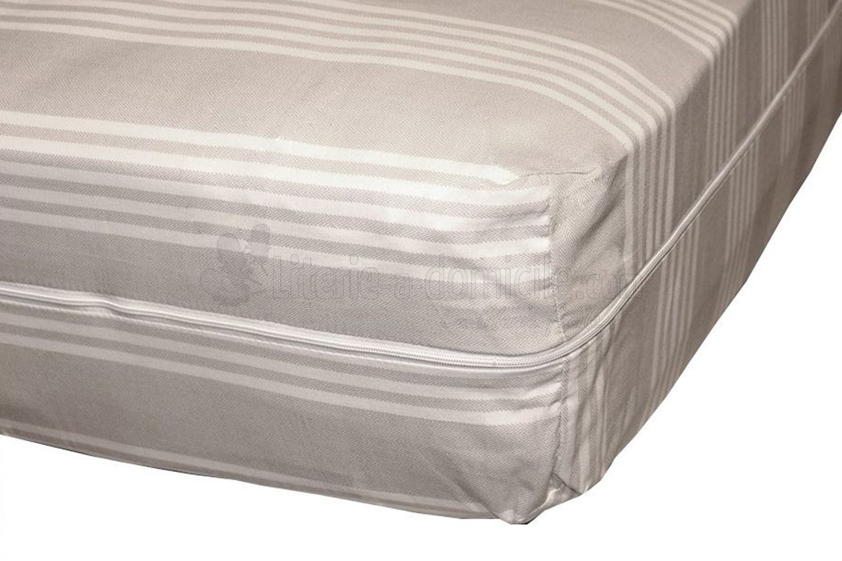 Rénove matelas Rubens, housse 160x200cm, matelas 18 à 22cm