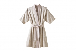 Kimono RIZIERE CHANVRE - BLANC DES VOSGES