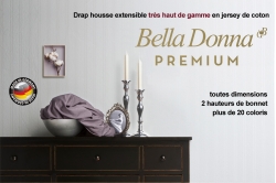 drap housse jersey BELLA DONNA PREMIUM