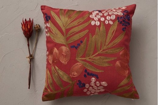 coussin déco carré LUISA - SYLVIE THIRIEZ coussin déco carré LUISA - SYLVIE THIRIEZ