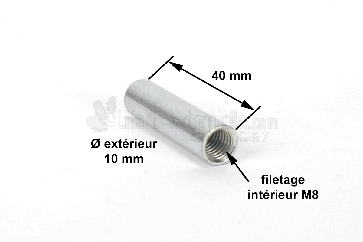 Pour vis M10 : Cache de sécurité pour vis écrou filetage diamètre 10 mm  (M10) - BLANC