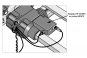 emplacement récepteur pour télécommande MOSYS RF