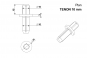 plan TENON 10 mm pour cadre bois