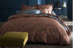 linge de lit satin de coton ROYAL par ANNE DE SOLENE