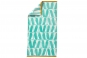 serviette 50 x 90 BANQUISE turquoise - SCION LIVING