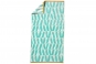 drap de douche 70 x 130 BANQUISE turquoise - SCION LIVING