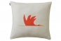 coussin CIGOGNE orange - SCION LIVING