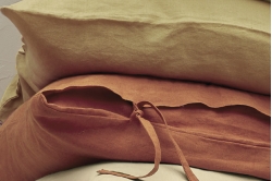 linge de lit LIN UNI - RECOLTE - Sylvie THIRIEZ