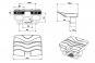 embout WAVE-T long - bilattes 38 x 8