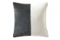 Coussin carré ATLAS granit - BLANC DES VOSGES