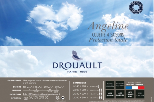 couette ANGELINE Protect Total 4 saisons - DROUAULT