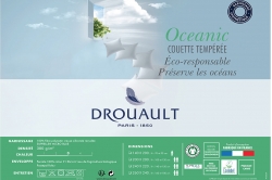 couette bio et recyclée tempérée OCEANIC - DROUAULT