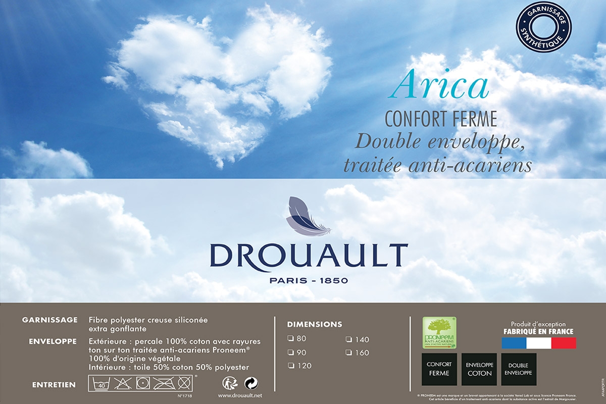 traversin plat 120 cm