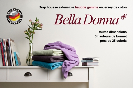 drap housse jersey BELLA DONNA (fin de série) - FORMESSE drap housse jersey BELLA DONNA (fin de série) - FORMESSE