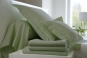 linge de lit UNI COTON PERCALE kaki - BLANC DES VOSGES