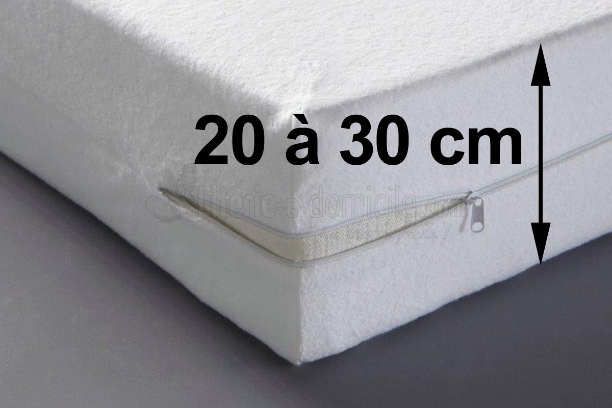 housse de protection pour matelas 160x200 