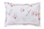 Taie d'oreiller rectangulaire DELICATESSE BLUSH - BLANC DES VOSGES