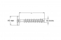 VIS A BOIS D'ASSEMBLAGE tête plate HC - croquis