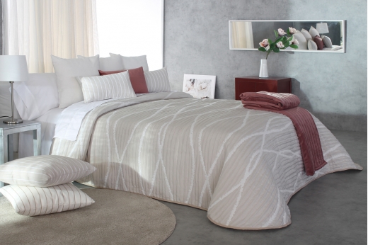 Jeté de lit OXIDO BEIGE - REIG MARTI Jeté de lit OXIDO BEIGE - REIG MARTI