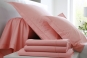 linge de lit uni percale blush - BLANC DES VOSGES