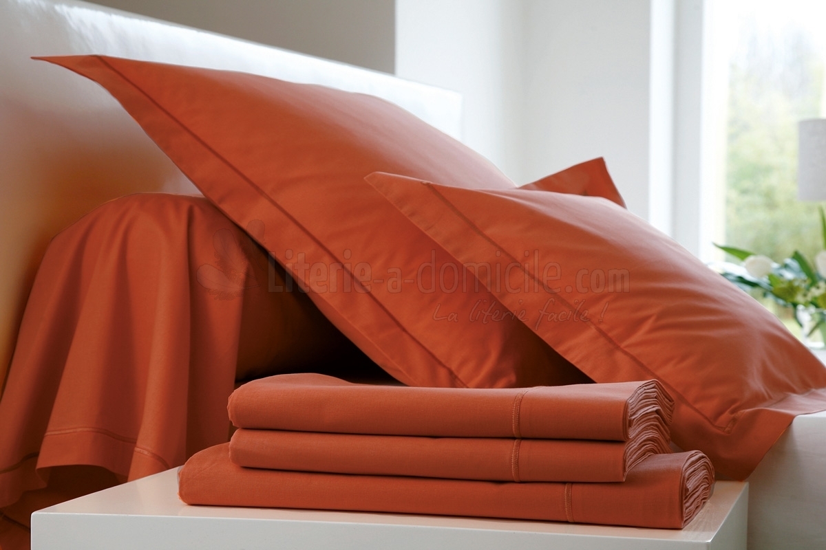 Drap Housse 160 x 200 Rouge VERITABLE Percale DE Coton Maxi Bonnet 40 cm :  : Cuisine et Maison