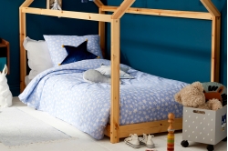 Linge de lit ETOILES BLEUES - TRADILINGE