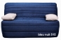 banquette BZ ATLANTIC - tissu BLEU NUIT 515