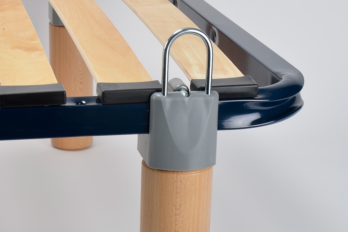 Kit de fixation universel pour pied de lit