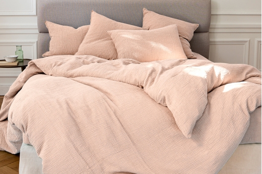 Linge de lit SOURCE BLUSH - ANNE DE SOLÈNE