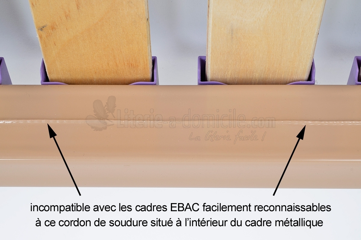 Kit de fixation universel UNIKIT EVO pour pied de lit