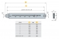 dimensions crémaillère latérale RASTOMAT-6