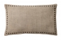 coussin rectangle FARNIENTE crème recto - BLANC DES VOSGES