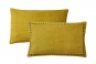 coussin rectangle FARNIENTE pistache - BLANC DES VOSGES